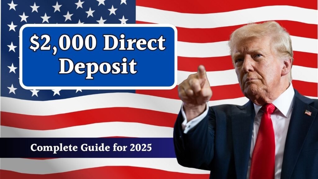 $2,000 Direct Deposit